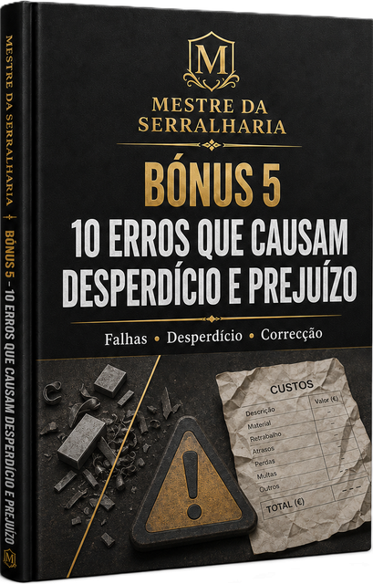 Bónus 5 — 10 Erros que Causam Desperdício e Prejuízo